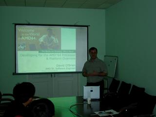David talks about AMD64